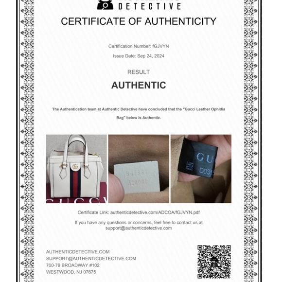 Gucci orphidia leather handbag authentic - Picture 13 of 15